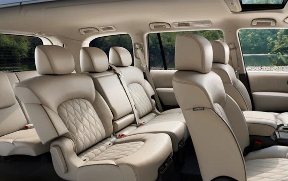2023 Nissan Armada showing 8 seats | Bedford Nissan in Bedford OH
