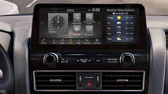 2023 Nissan Armada touchscreen | Bedford Nissan in Bedford OH