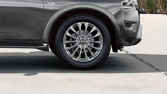 2023 Nissan Armada wheel and tire | Bedford Nissan in Bedford OH