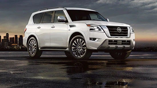 2023 Nissan Armada new 22-inch 14-spoke aluminum-alloy wheels. | Bedford Nissan in Bedford OH