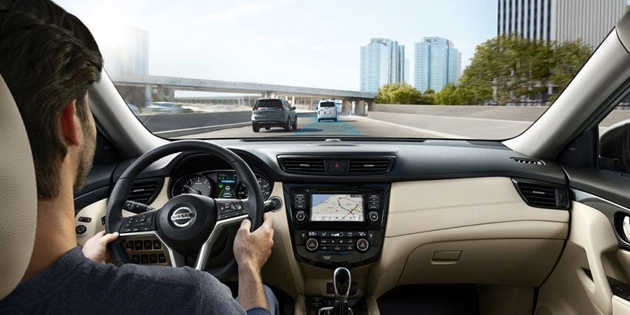 Nissan Rogue Interior Driving