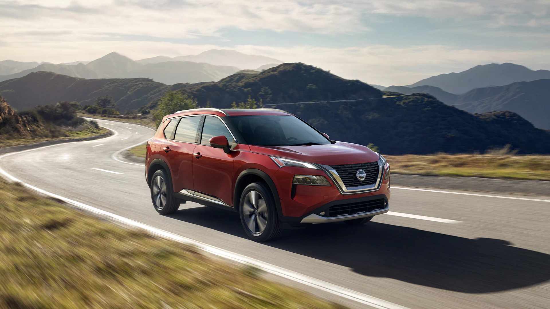 2023 Nissan Rogue on open road