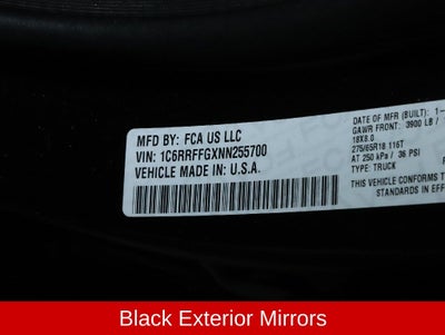 2022 RAM 1500 Big Horn/Lone Star 4WD