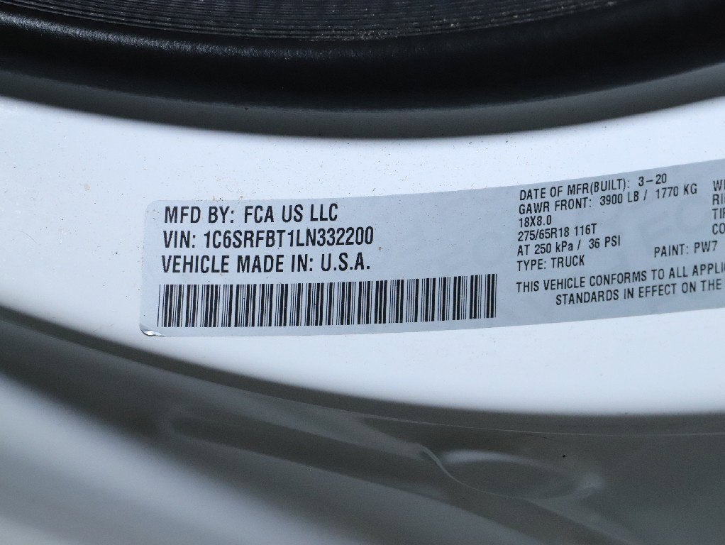 2020 RAM 1500 Big Horn/Lone Star Quad Cab 4WD