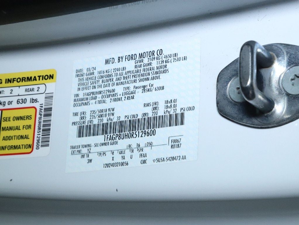 2024 Ford Mustang EcoBoost Premium