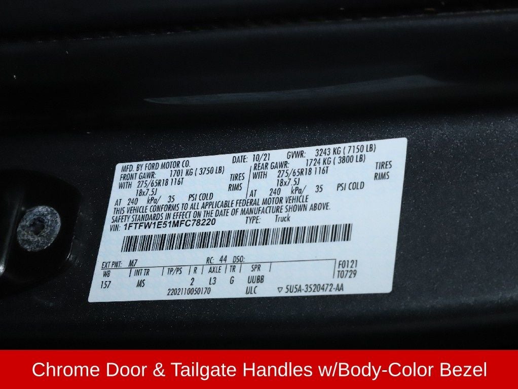 2021 Ford F-150 XLT SuperCrew 4WD