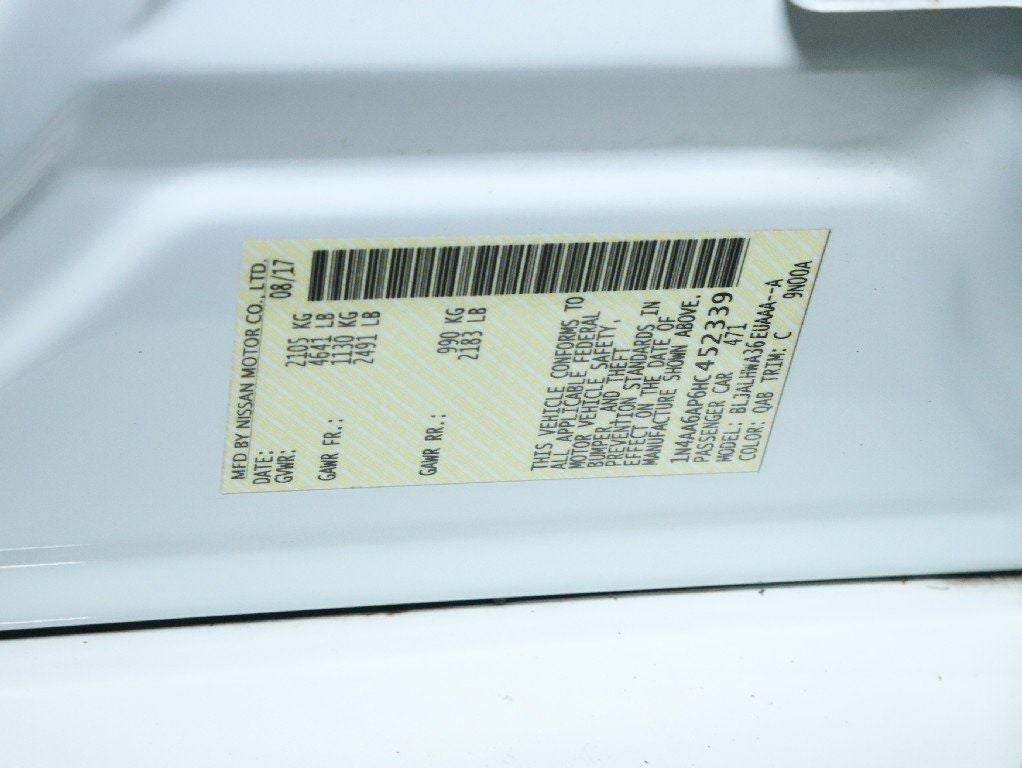 2017 Nissan Maxima Platinum