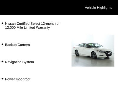 2017 Nissan Maxima Platinum