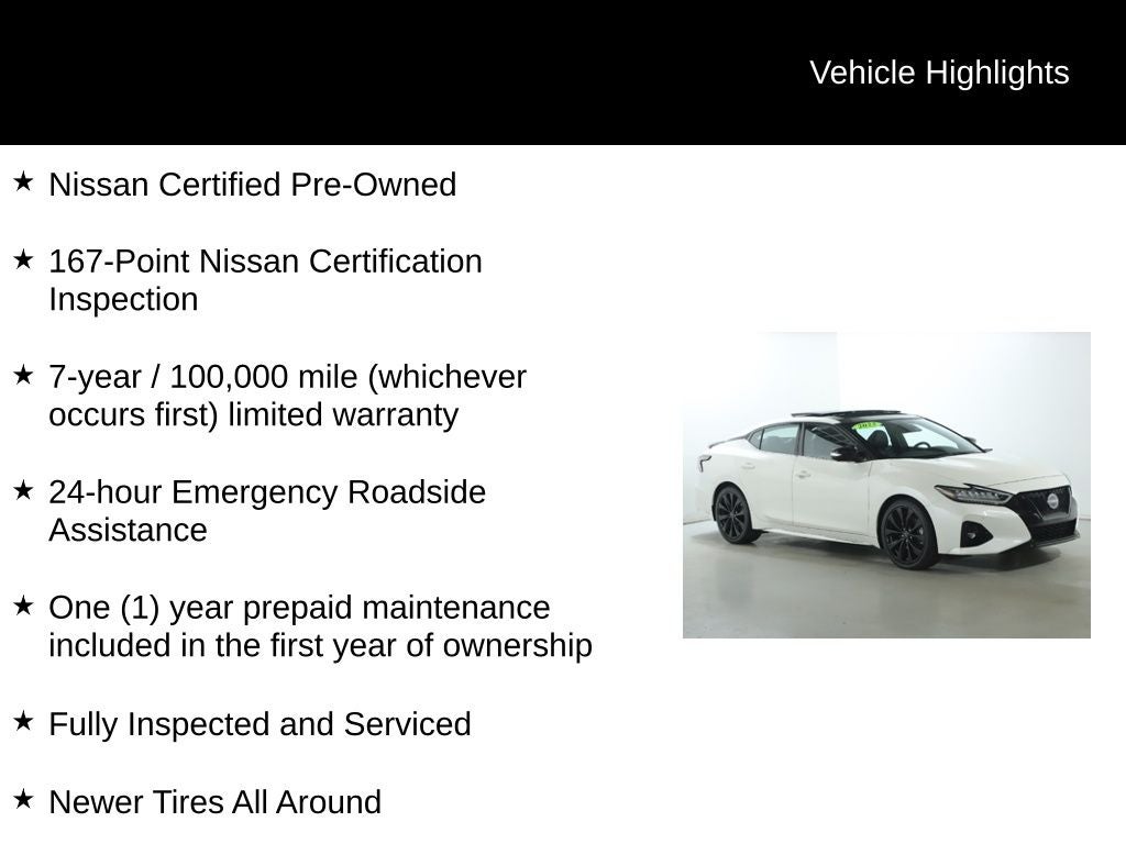 2023 Nissan Maxima SR