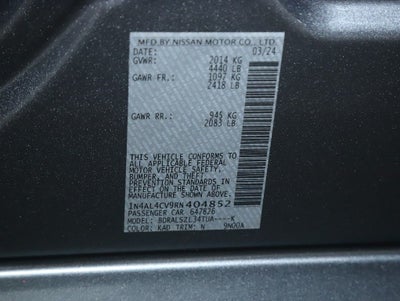 2024 Nissan Altima 2.0 SR VC Turbo