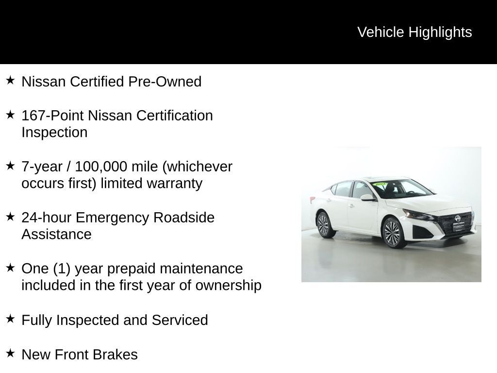 2023 Nissan Altima 2.5 SV Premium AWD
