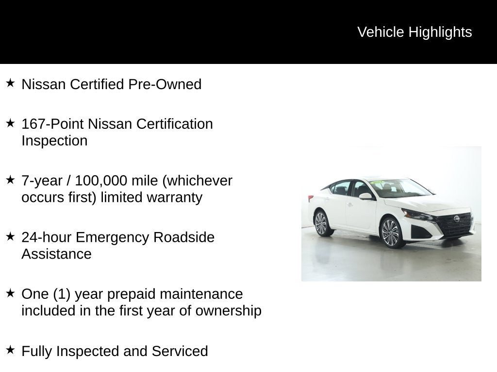 2024 Nissan Altima 2.5 SL AWD