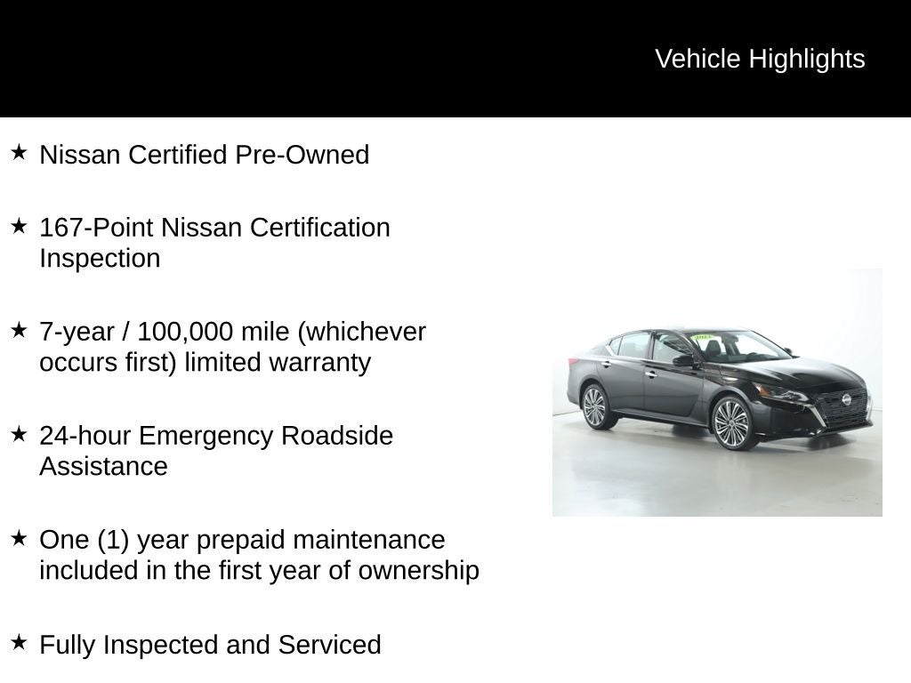2023 Nissan Altima 2.5 SL AWD