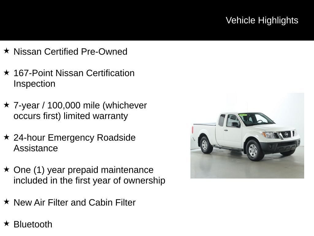 2021 Nissan Frontier S King Cab