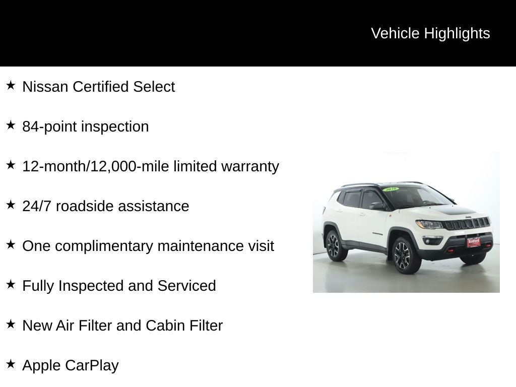 2020 Jeep Compass Trailhawk 4WD