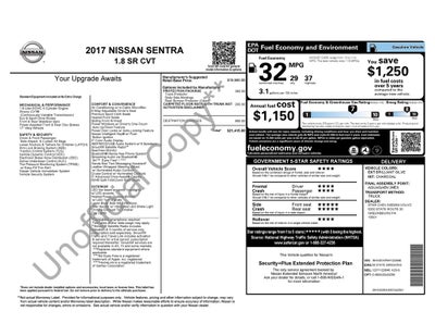 2017 Nissan Sentra SR