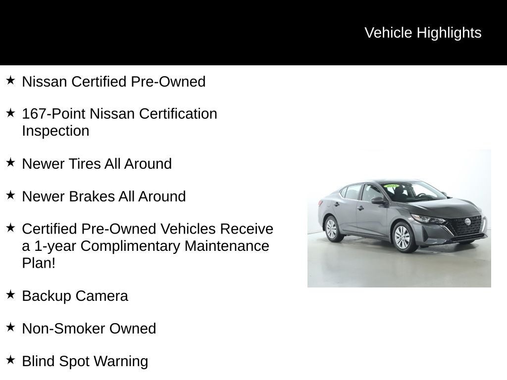 2025 Nissan Sentra S