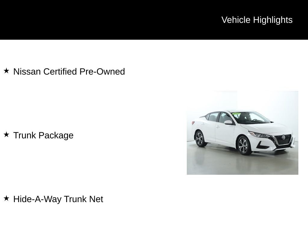 2023 Nissan Sentra SV