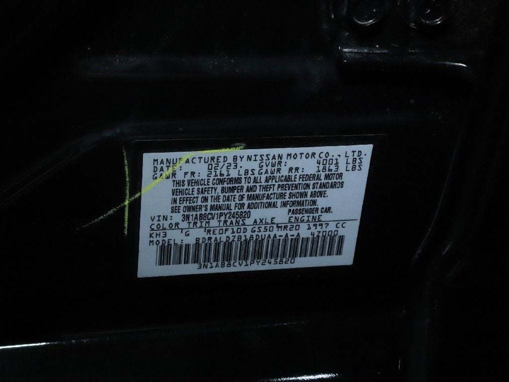 2023 Nissan Sentra SV All-Weather Pkg.