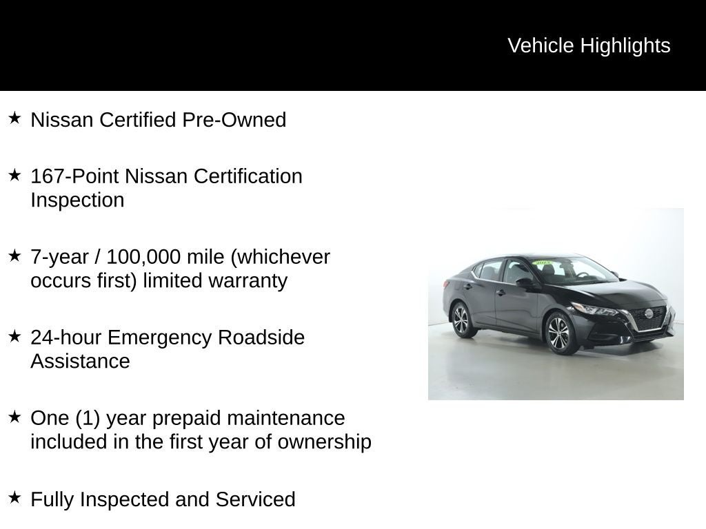 2023 Nissan Sentra SV All-Weather Pkg.