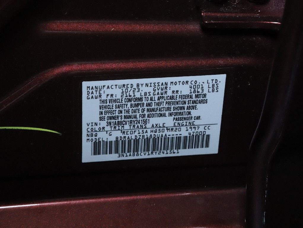 2024 Nissan Sentra SV All-Weather Pkg.