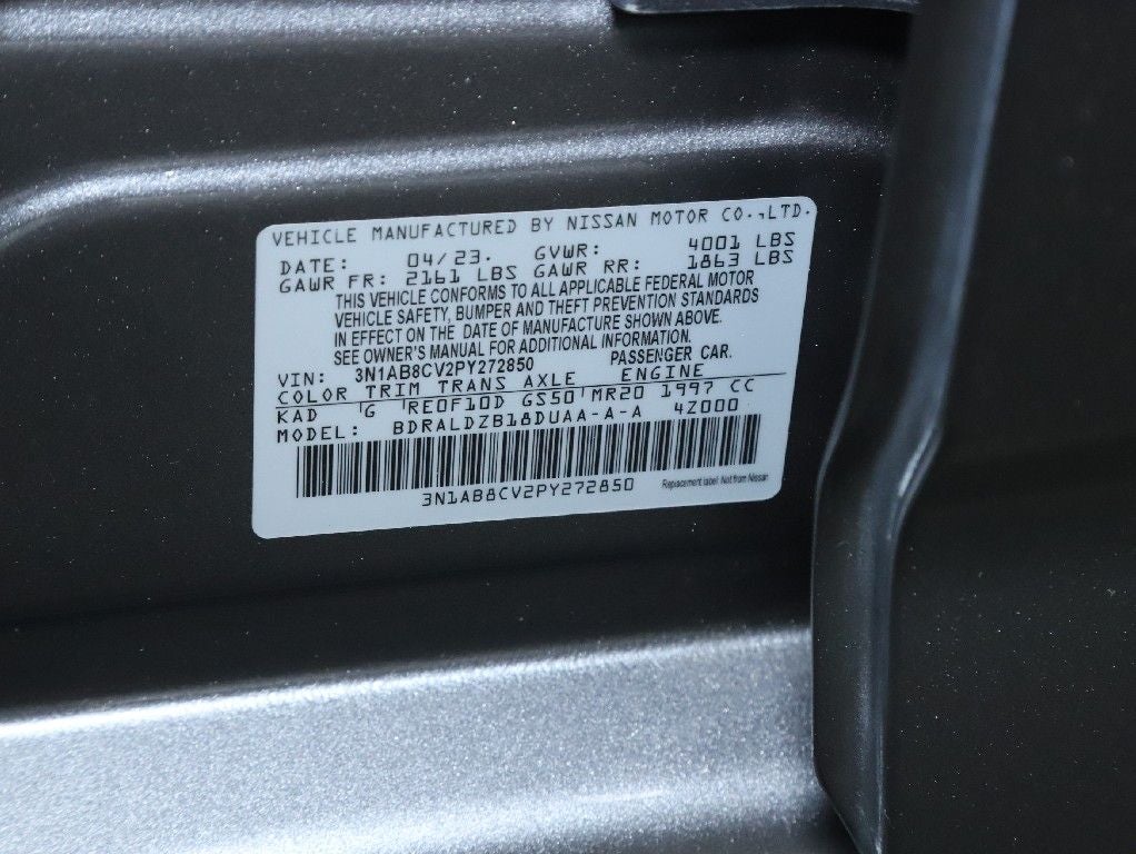 2023 Nissan Sentra SV All-Weather Pkg.