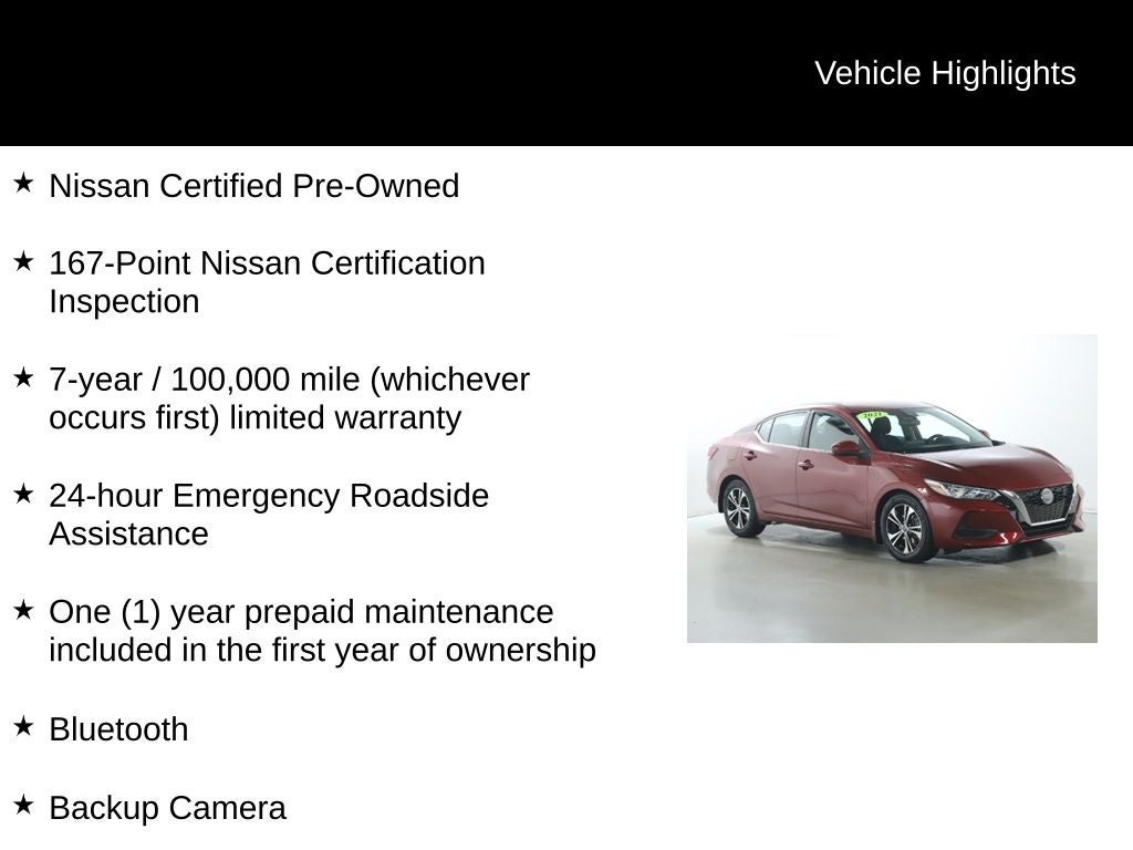 2021 Nissan Sentra SV