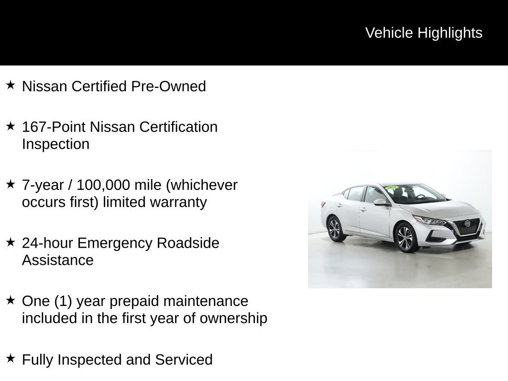 2022 Nissan Sentra SV