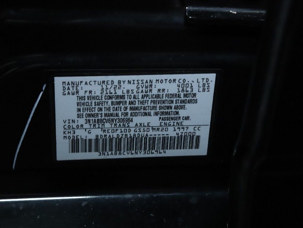 2022 Nissan Sentra SV