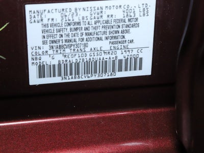 2023 Nissan Sentra SV All-Weather Package