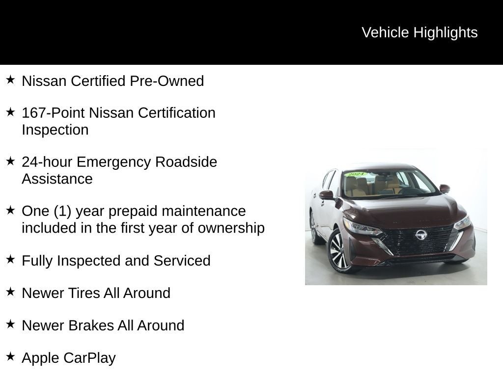 2024 Nissan Sentra SV Premium