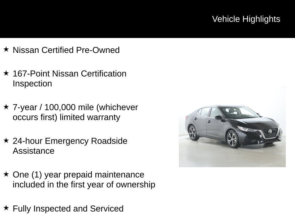 2023 Nissan Sentra SV