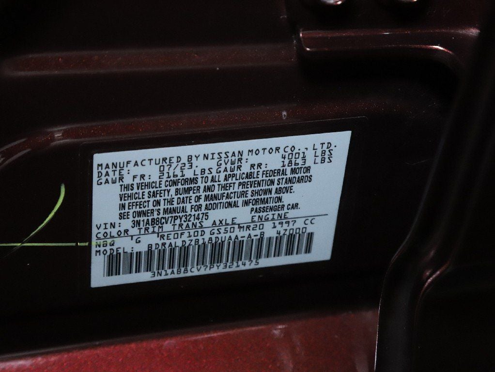 2023 Nissan Sentra SV All-Weather Package