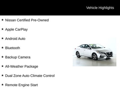 2023 Nissan Sentra SV All-Weather Package