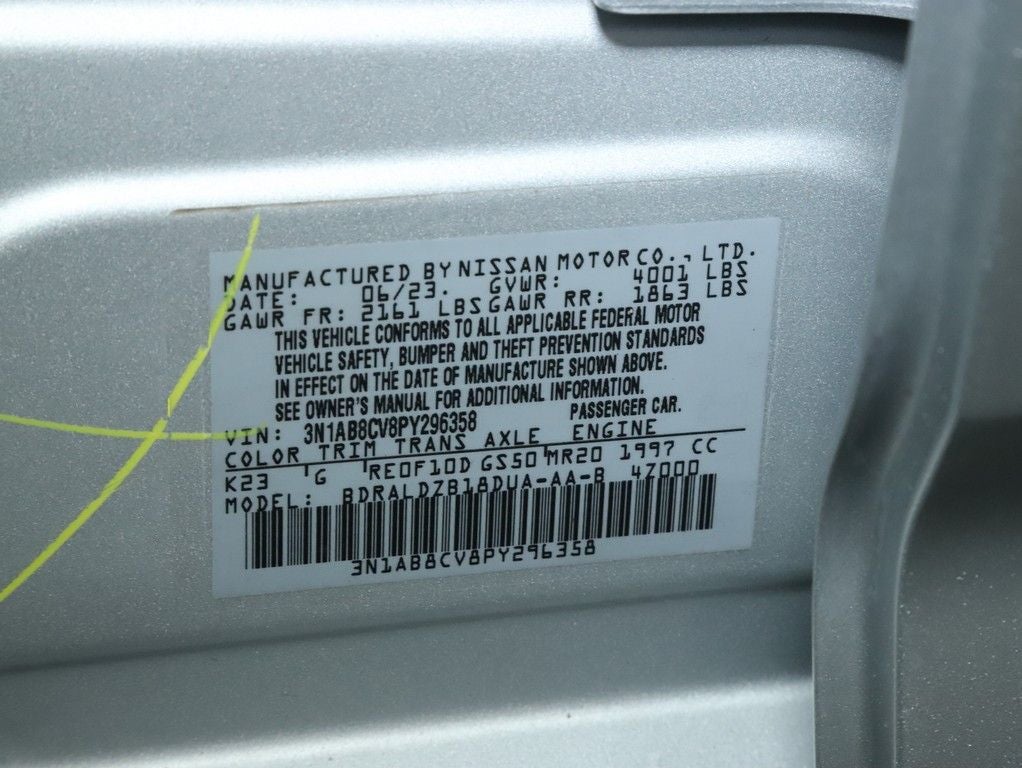 2023 Nissan Sentra SV