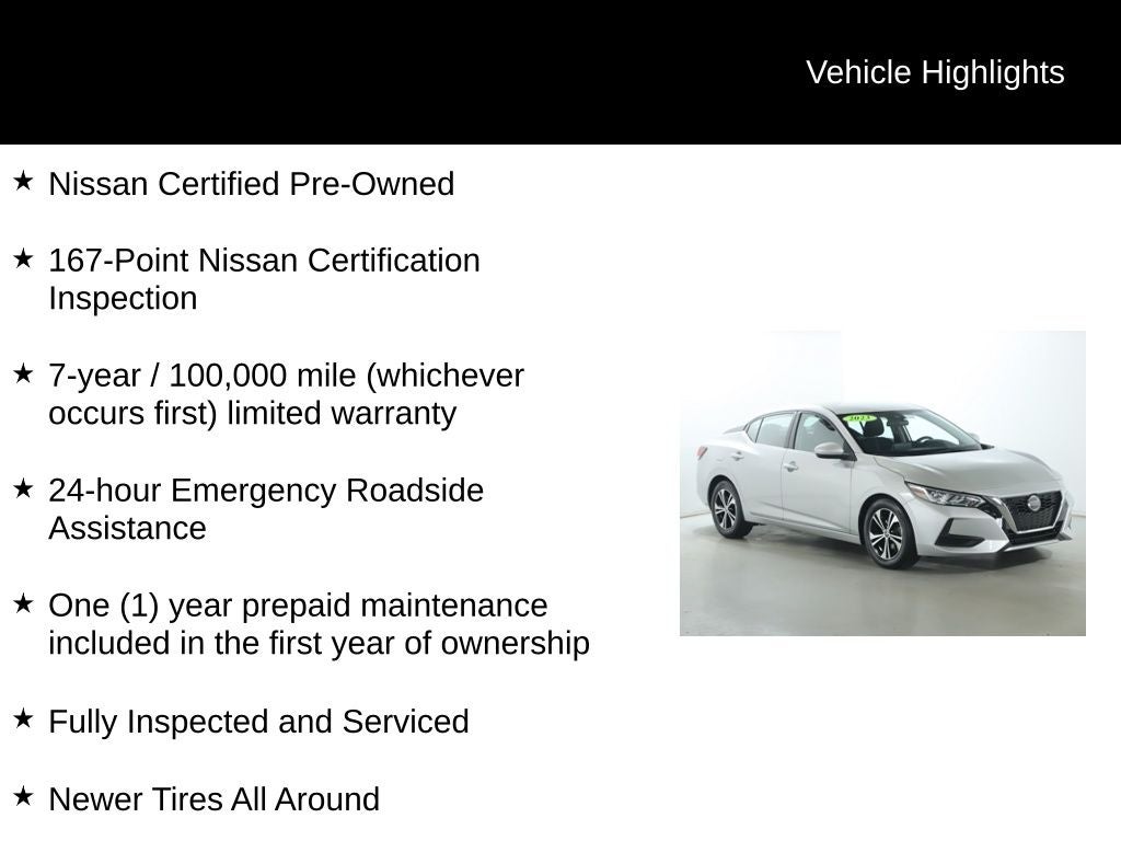 2023 Nissan Sentra SV