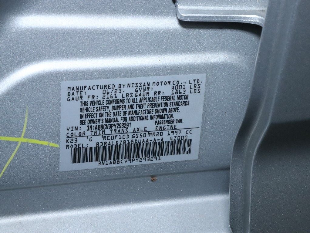 2023 Nissan Sentra SV All-Weather Package