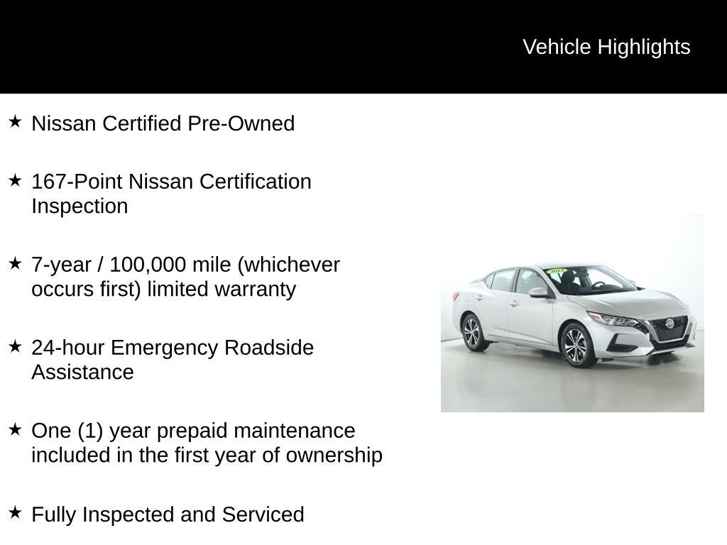 2023 Nissan Sentra SV All-Weather Package