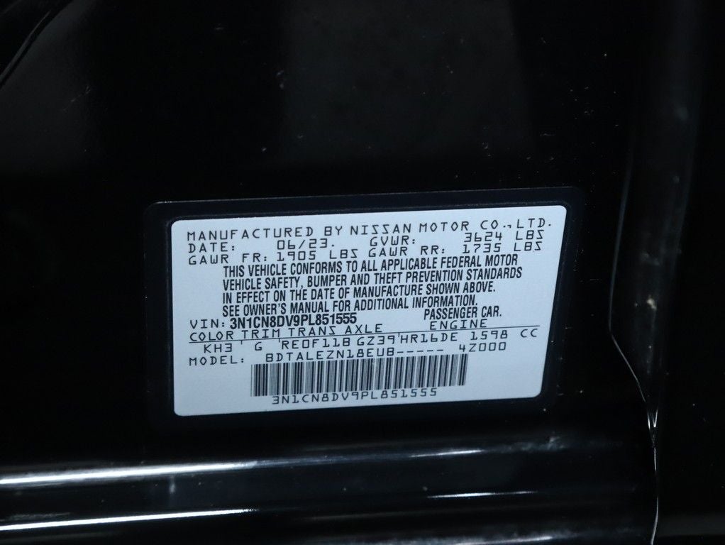 2023 Nissan Versa 1.6 S