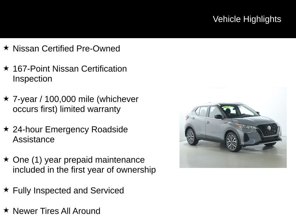 2023 Nissan Kicks SV