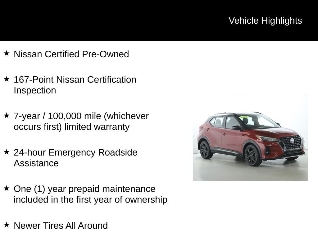 2023 Nissan Kicks SR