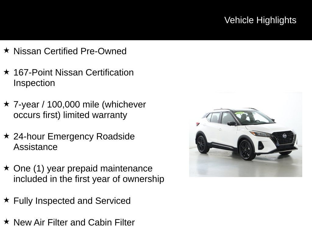 2023 Nissan Kicks SR