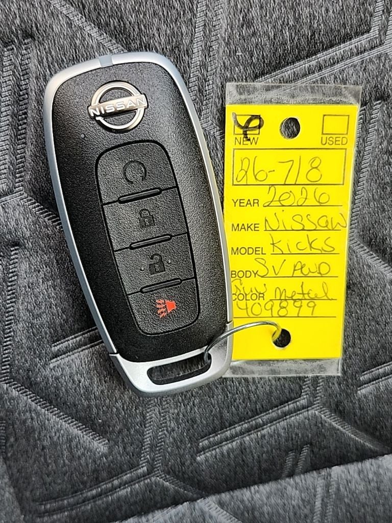 2026 Nissan Kicks SV