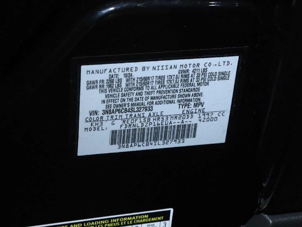 2025 Nissan Kicks SV AWD