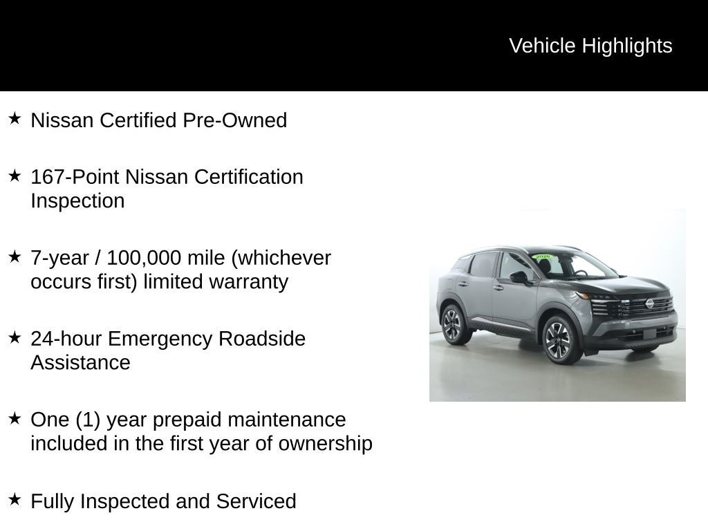 2026 Nissan Kicks SV Premium AWD