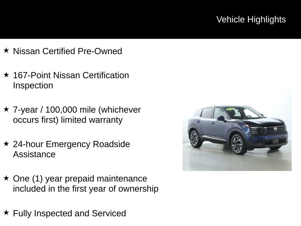 2025 Nissan Kicks SV AWD