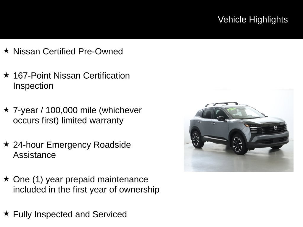 2026 Nissan Kicks SV AWD