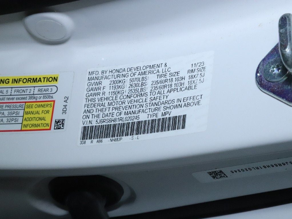 2024 Honda CR-V Hybrid Sport-L AWD