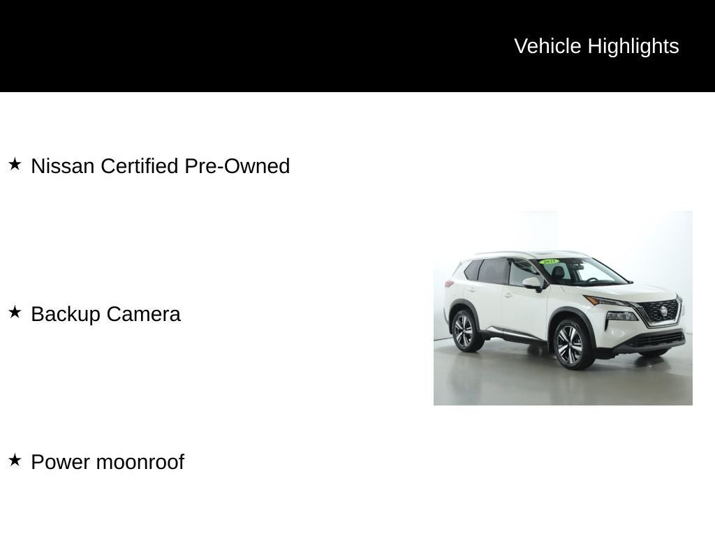 2021 Nissan Rogue SL AWD