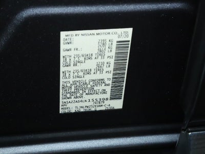 2020 Nissan Murano S Technology Pkg. AWD